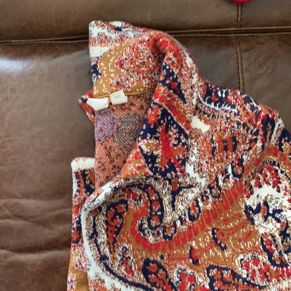 Moth/Anthropologie Swing Sweater with pockets, M - Picture 4 of 5